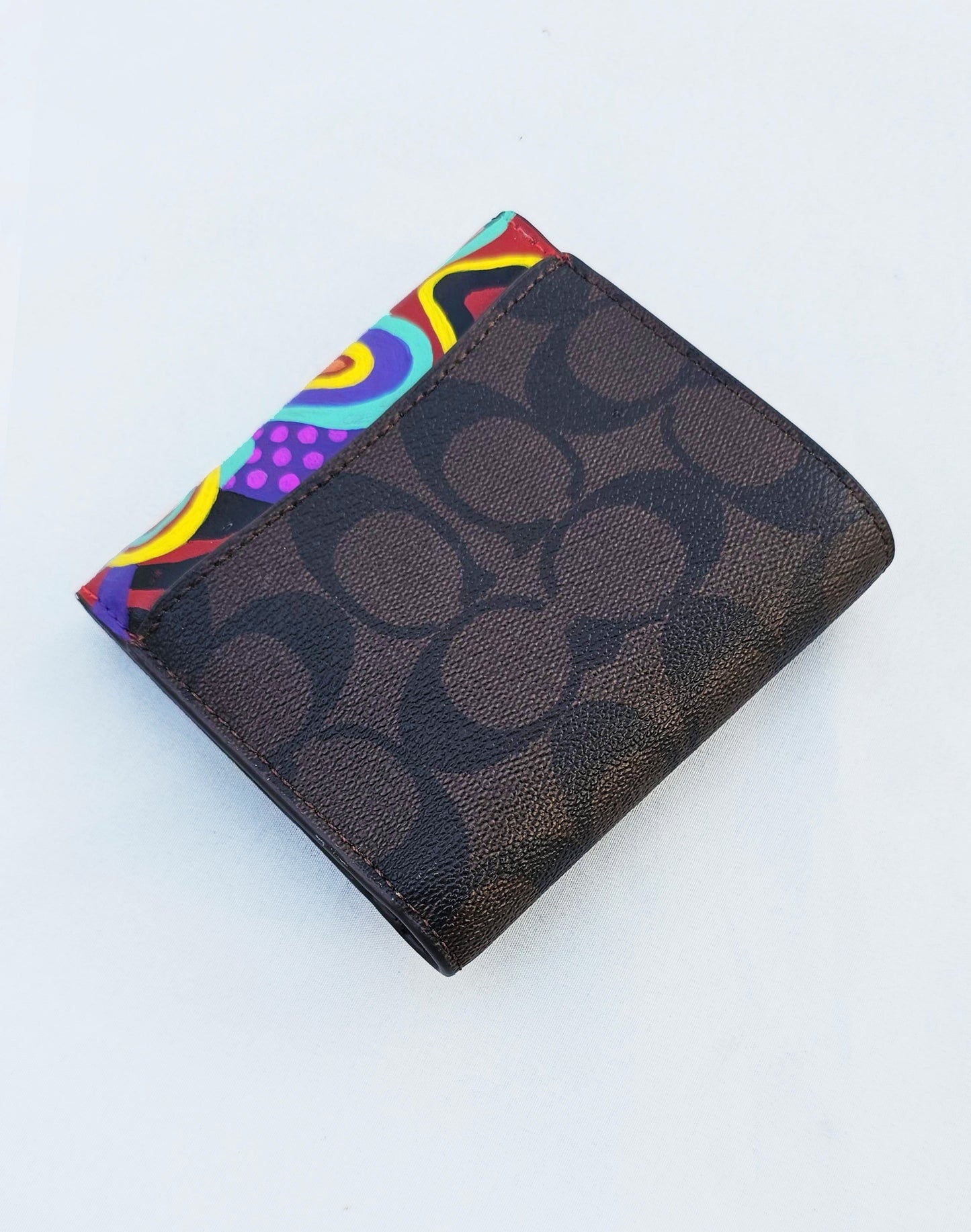 Tropical Dreams Hand Painted Wallet