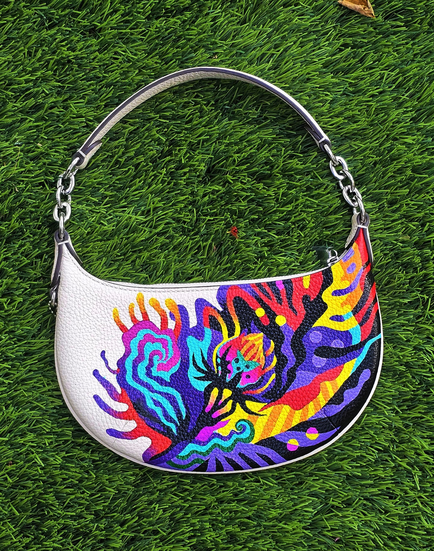 TropiFlora Hand Painted Bag